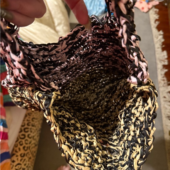 Multicolor Knit Tote Bag - Picture 4 of 5